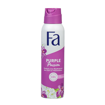 Primary Image of Purple Passion Deodorant Spray, purple and white spray deo