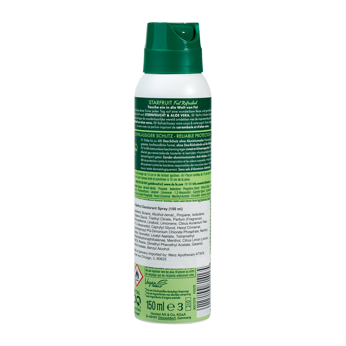 Alternate image of Fa Starfruit Splash Deodorant Spray