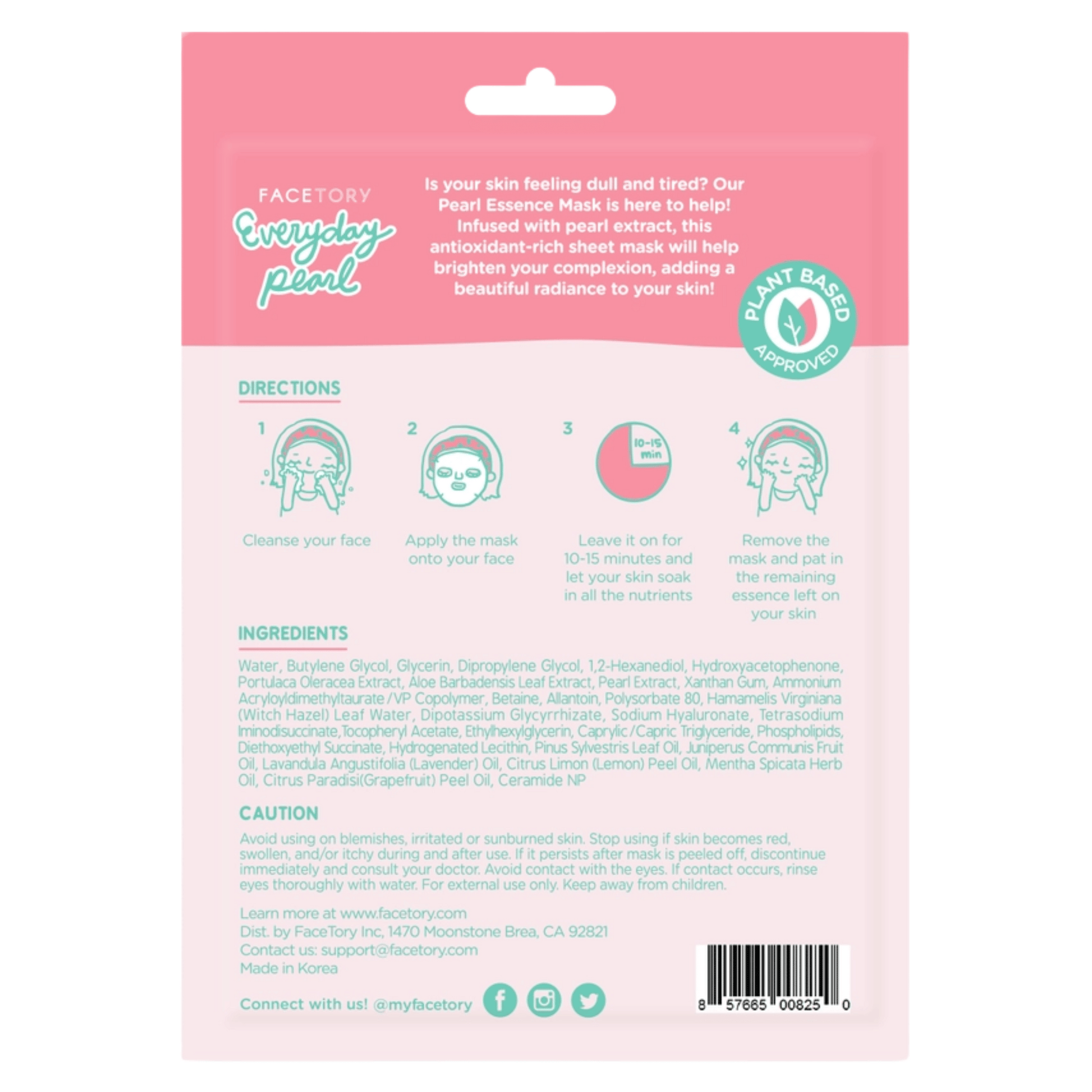Alternate Image 1 Everyday Pearl Sheet Mask 