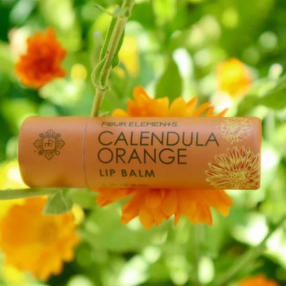 Alternate image of Four Elements Calendula Orange Lip Balm