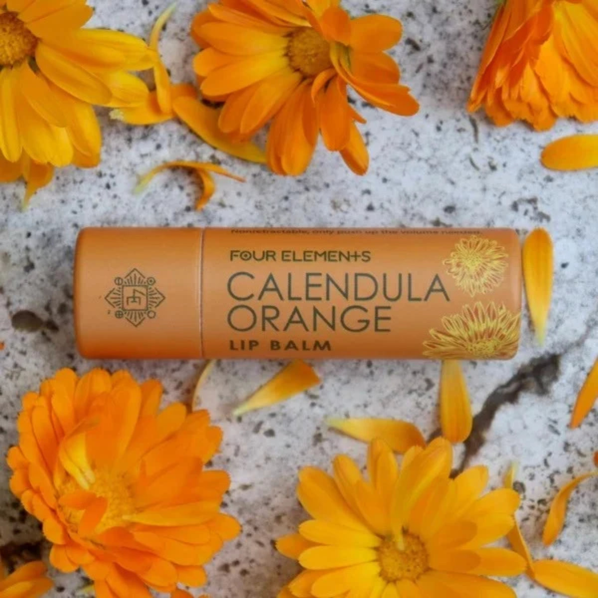 Four Elements Calendula Orange Lip Balm (0.3 oz) #10075784