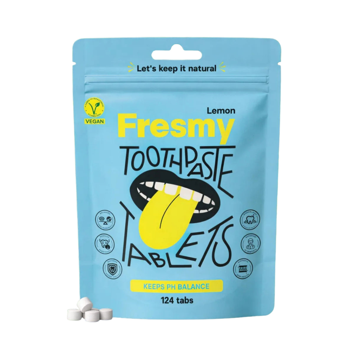 Primary image of Fresmy Lemon Toothpaste Tablets