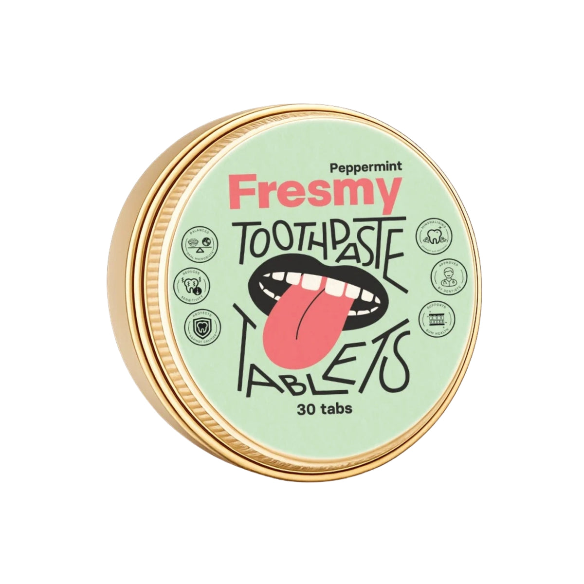 Primary image of Fresmy Peppermint Toothpaste Tablets