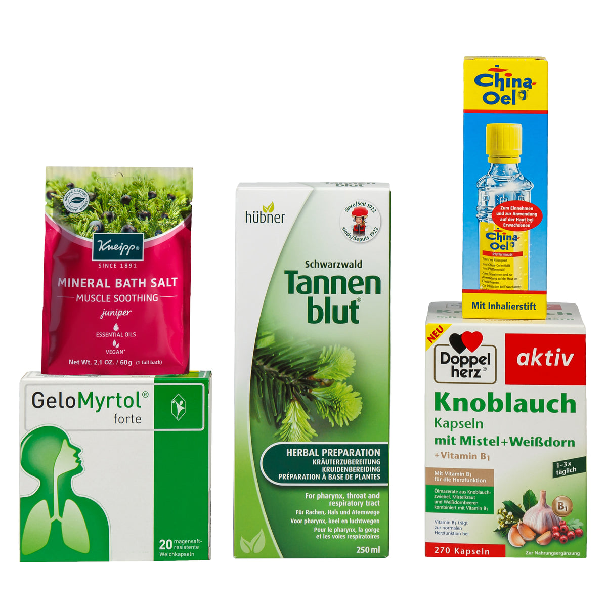 Primary Image of German Essentials Bundle, multiple German products in boxes