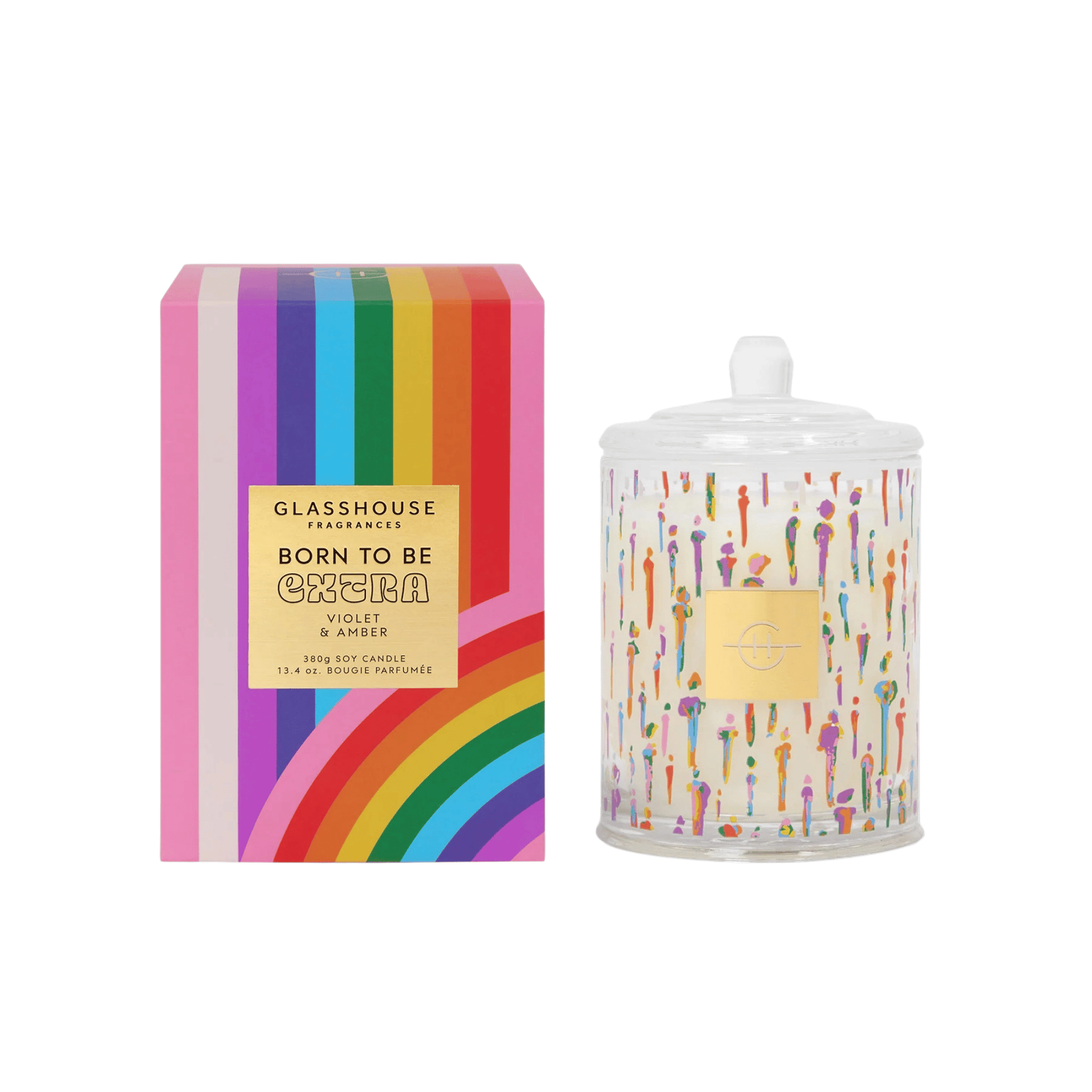 Primary image of GlassHouse Born to Be Extra 13.4oz candle