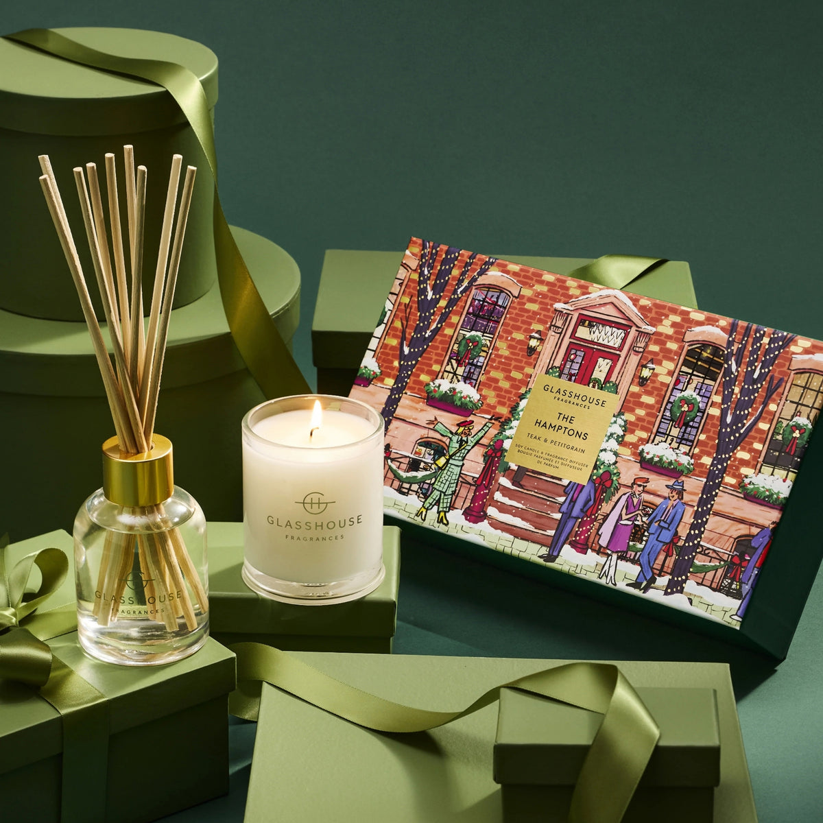 Alternate image of Glasshouse the Hamptons Candle & Diffuser Gift Set (2 piece)