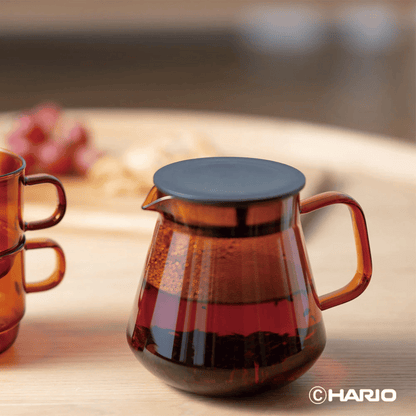 Alternate image of HARIO Amber Glass Coffee and Tea Sever (600 ml)