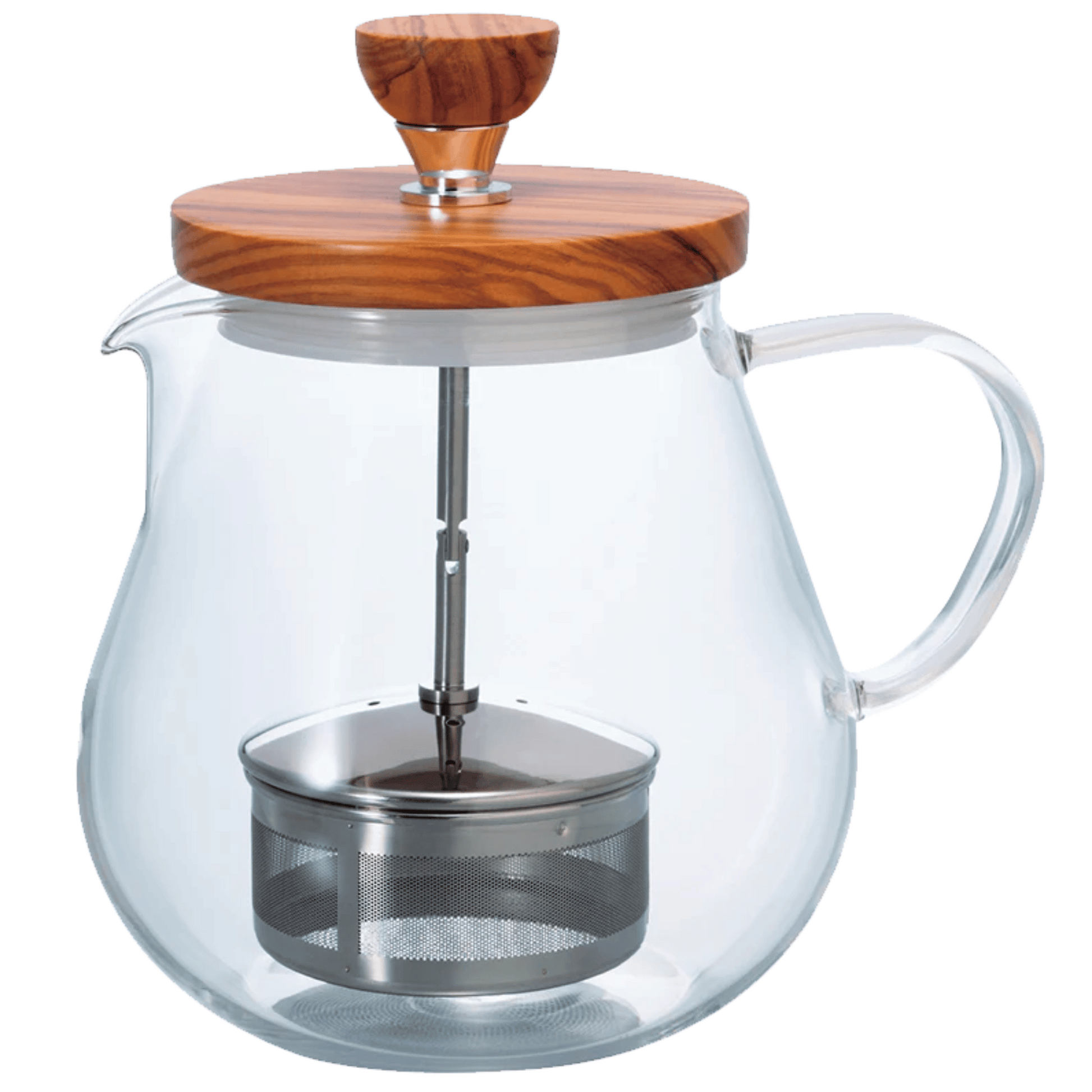Primary image of HARIO Teaor Wood Pull-Up Tea Maker (700 ml)