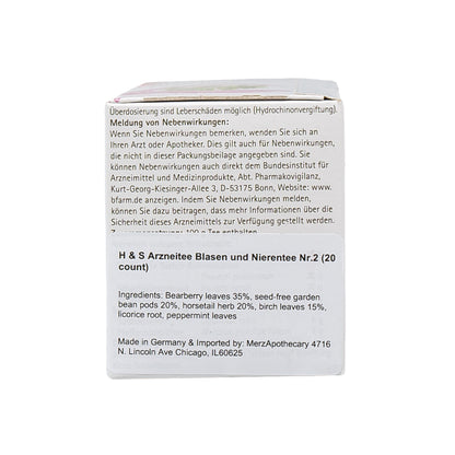 Primary Image of Bladder and Kidney Tea - Medicinal Tea No. 2 (Arzneitee Blasen und Nierentee Nr.2)