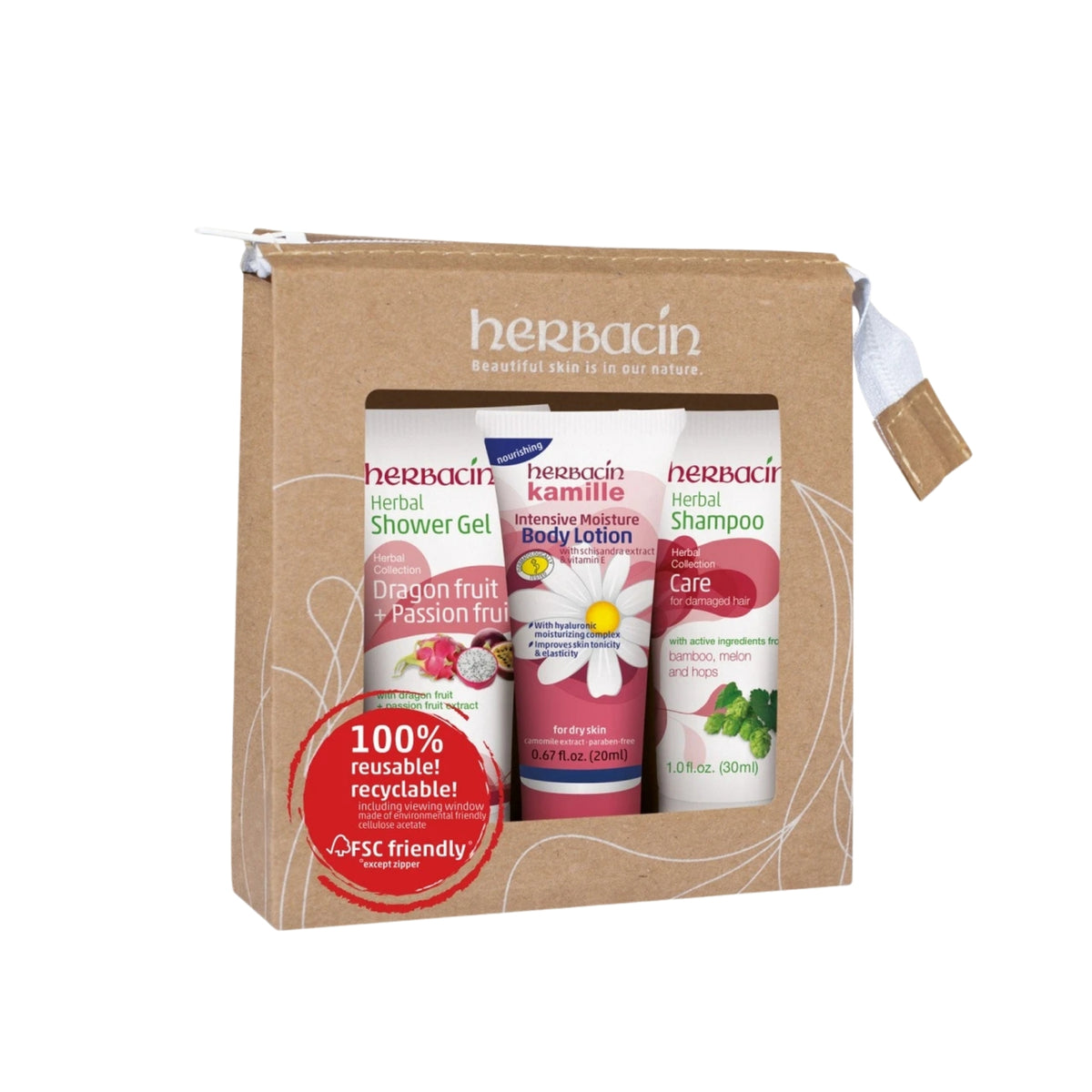 Primary image of Herbacin Red Hand & Skin Care Gift Set