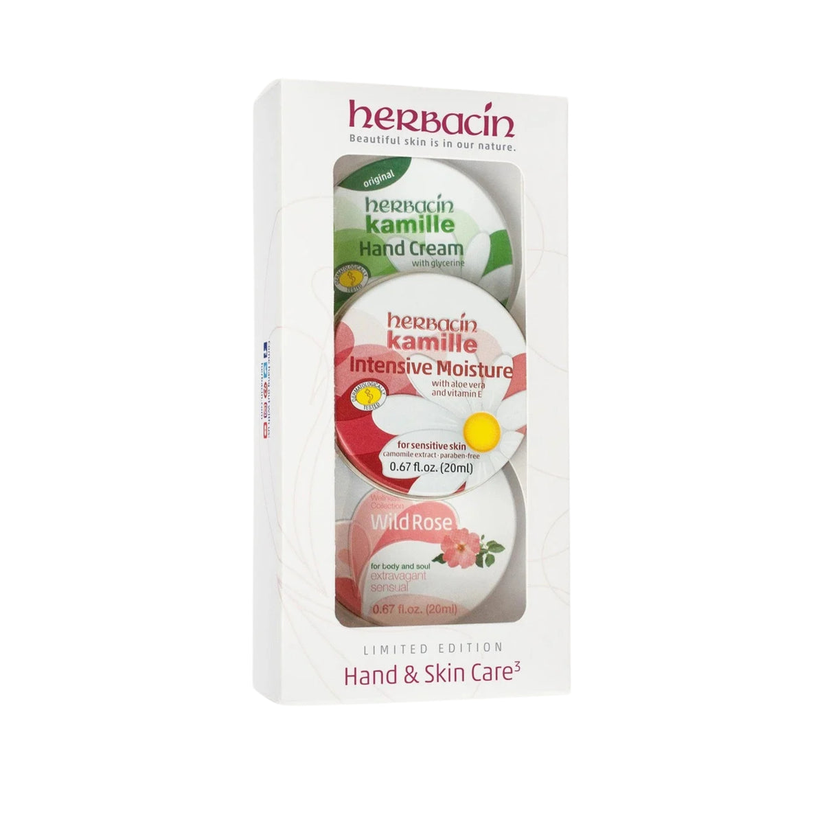Primary image of Herbacin Red Hand & Skin Care Gift Set (3 pc)