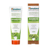 Front view of Himalaya Bamboo and Sea Salt Toothpaste showing tube and box packaging on a white background
