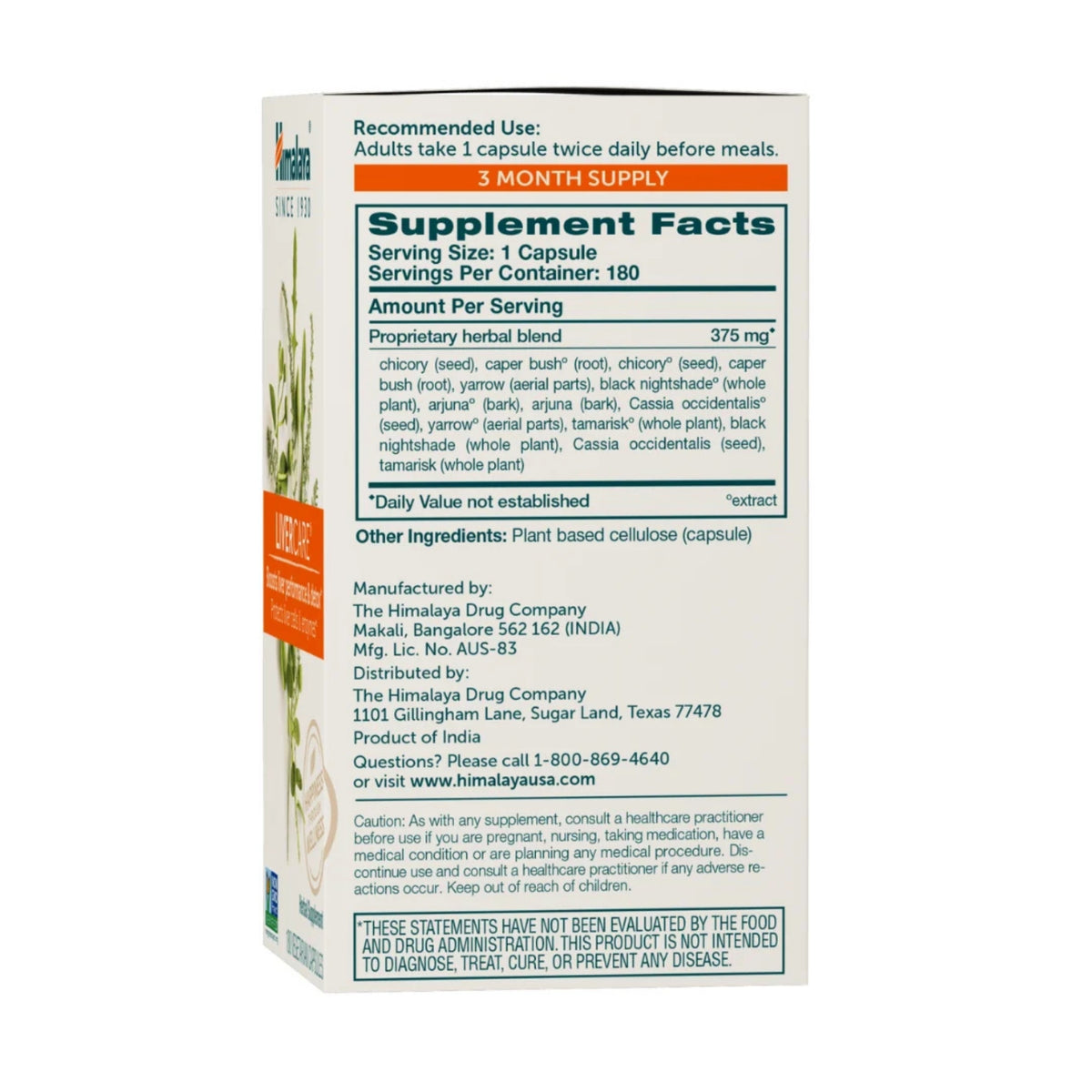 Alternate image of Himalaya LiverCare (180 count)
