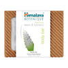 Front view of Himalaya Purifying Neem and Turmeric Body Bar showcasing cacao seed butter packaging on white background