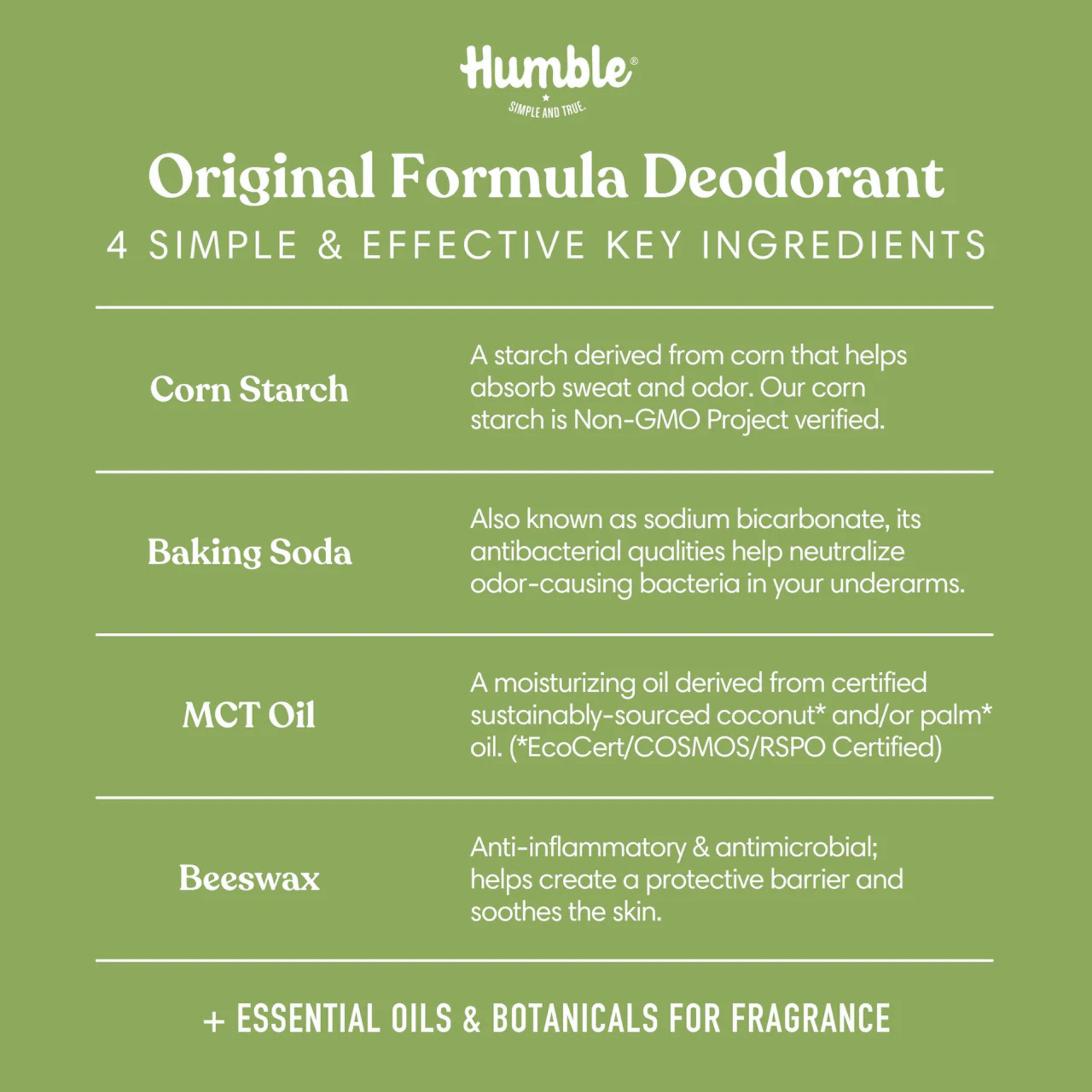 Alternate image of Humble Lemongrass & Sage Deodorant (2.5 oz)