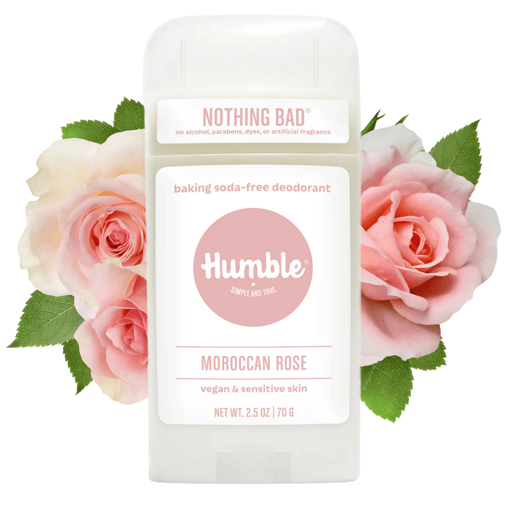 Alternate image of Humble Sensitive Moroccan Rose Vegan Deodorant (2.5 oz)