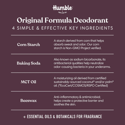Alternate image of Humble Travel Lavender & Holy Basil Deodorant (0.5 oz)