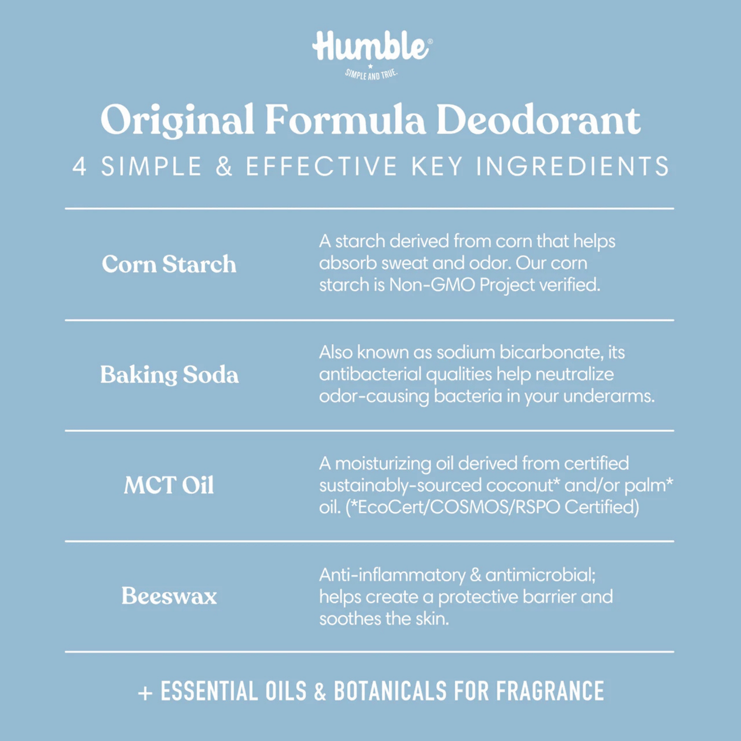 Alternate image of Humble Travel Rosemary & Mint Deodorant (0.5 oz) 