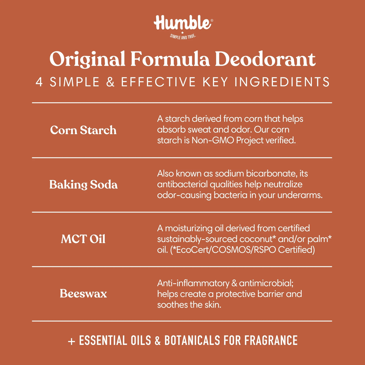 Alternate image of Humble Travel Sweet Amber Deodorant (0.5 oz)
