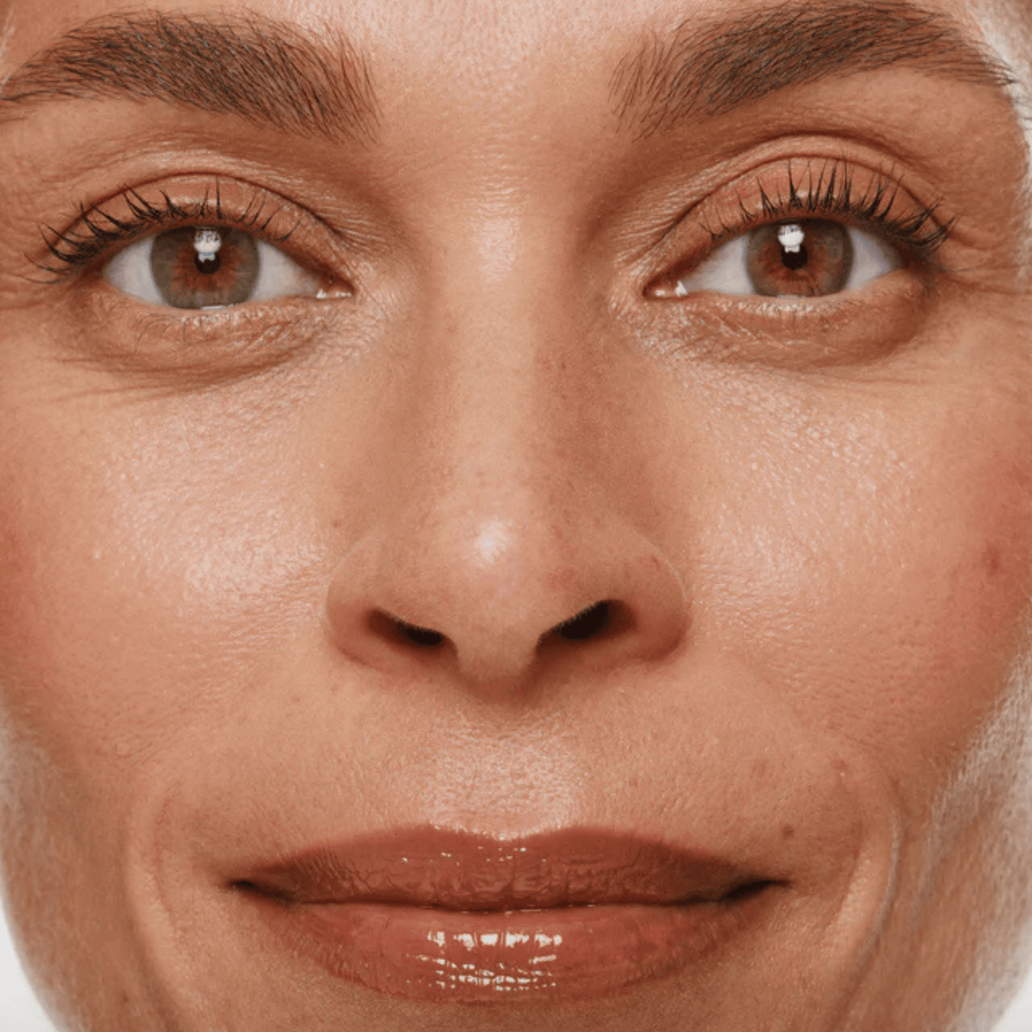 Alternate image of model wearing ILIA Clay Overglaze Hydrating Lip Gloss