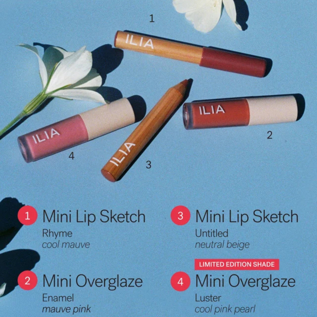 Alternate image of ILIA Mini Lip Sketch + Gloss Set (2 pc)