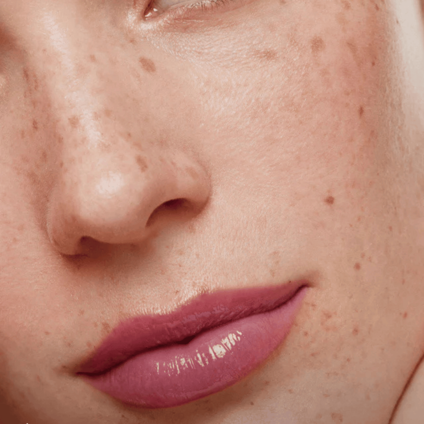 Alternate image of model wearing ILIA Mosaic Overglaze Hydrating Lip Gloss
