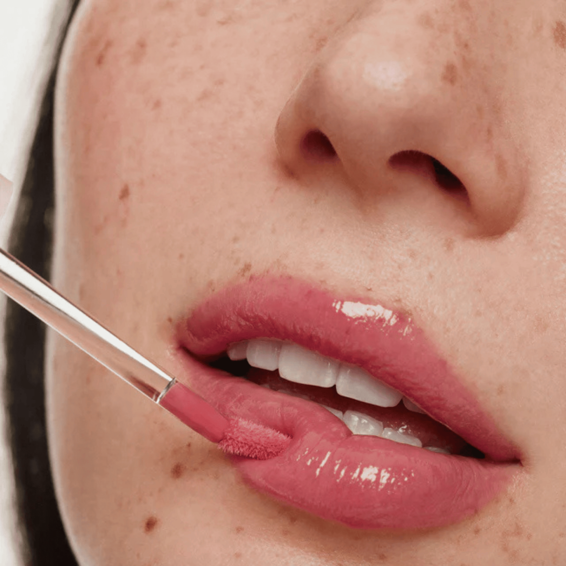 Alternate image of model wearing ILIA Slip Overglaze Hydrating Lip Gloss