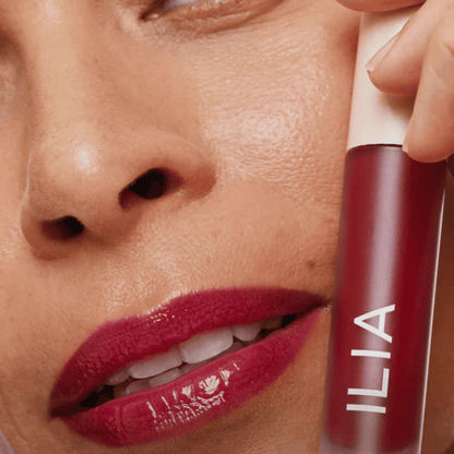 Alternate image of model wearing ILIA Studio Overglaze Hydrating Lip Gloss