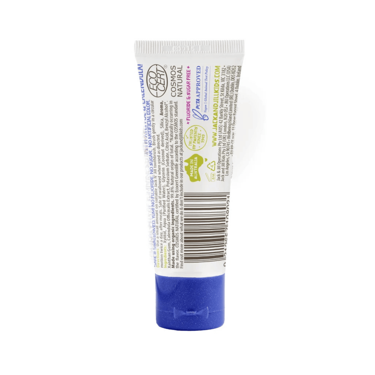 Alternate image of Jack N' Jill Bubblegum Natural Toothpaste