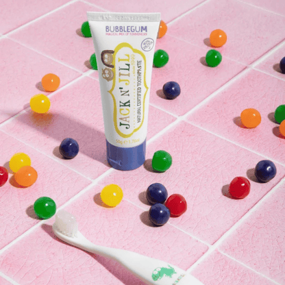 Alternate image of Jack N' Jill Bubblegum Natural Toothpaste