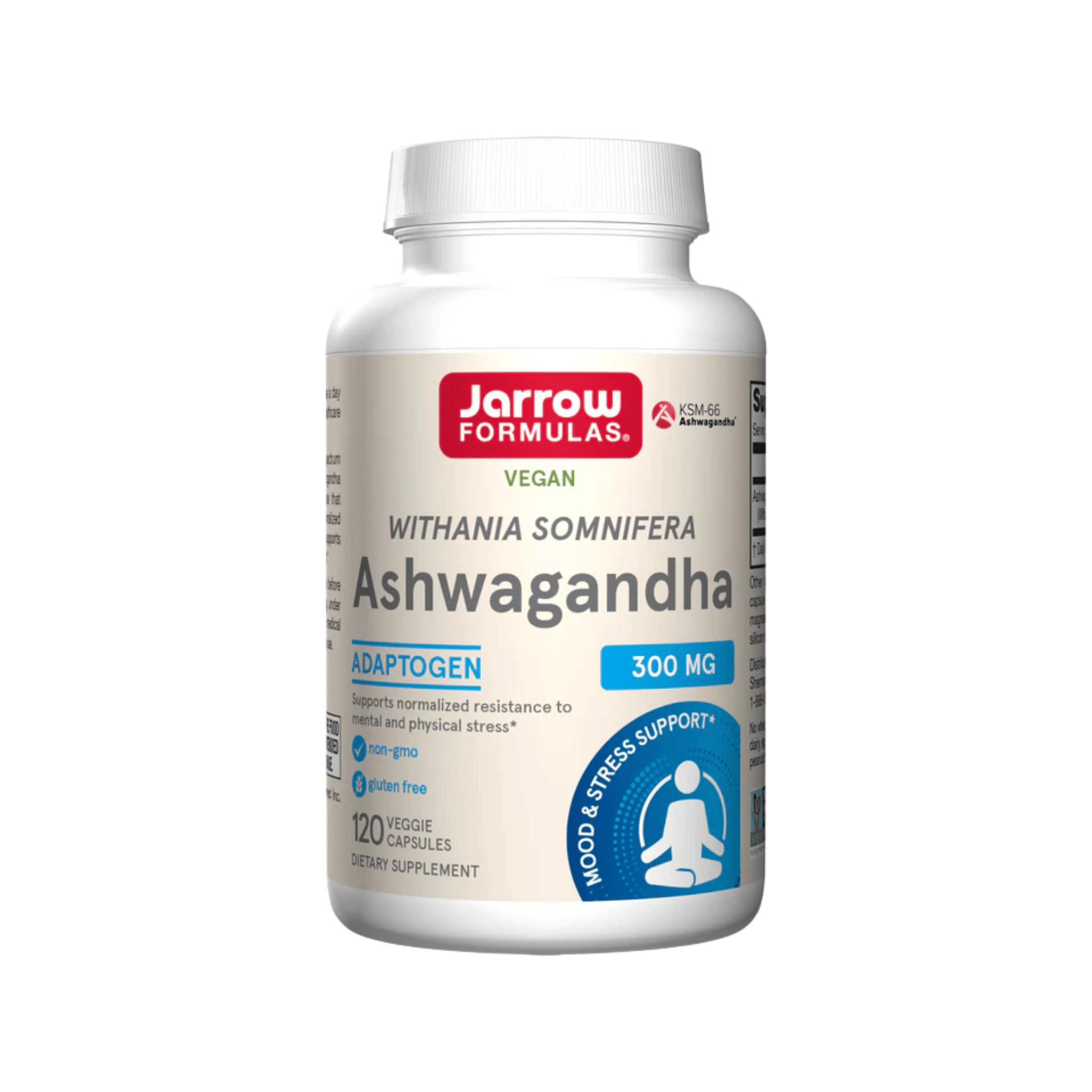 Primary image of Jarrow Formulas Ashwagandha 300 mg (120 count)