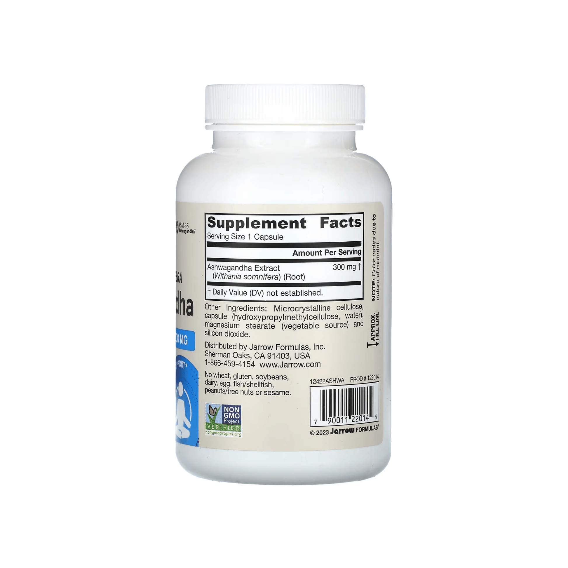 Alternate image of Jarrow Formulas Ashwagandha 300 mg (120 count)