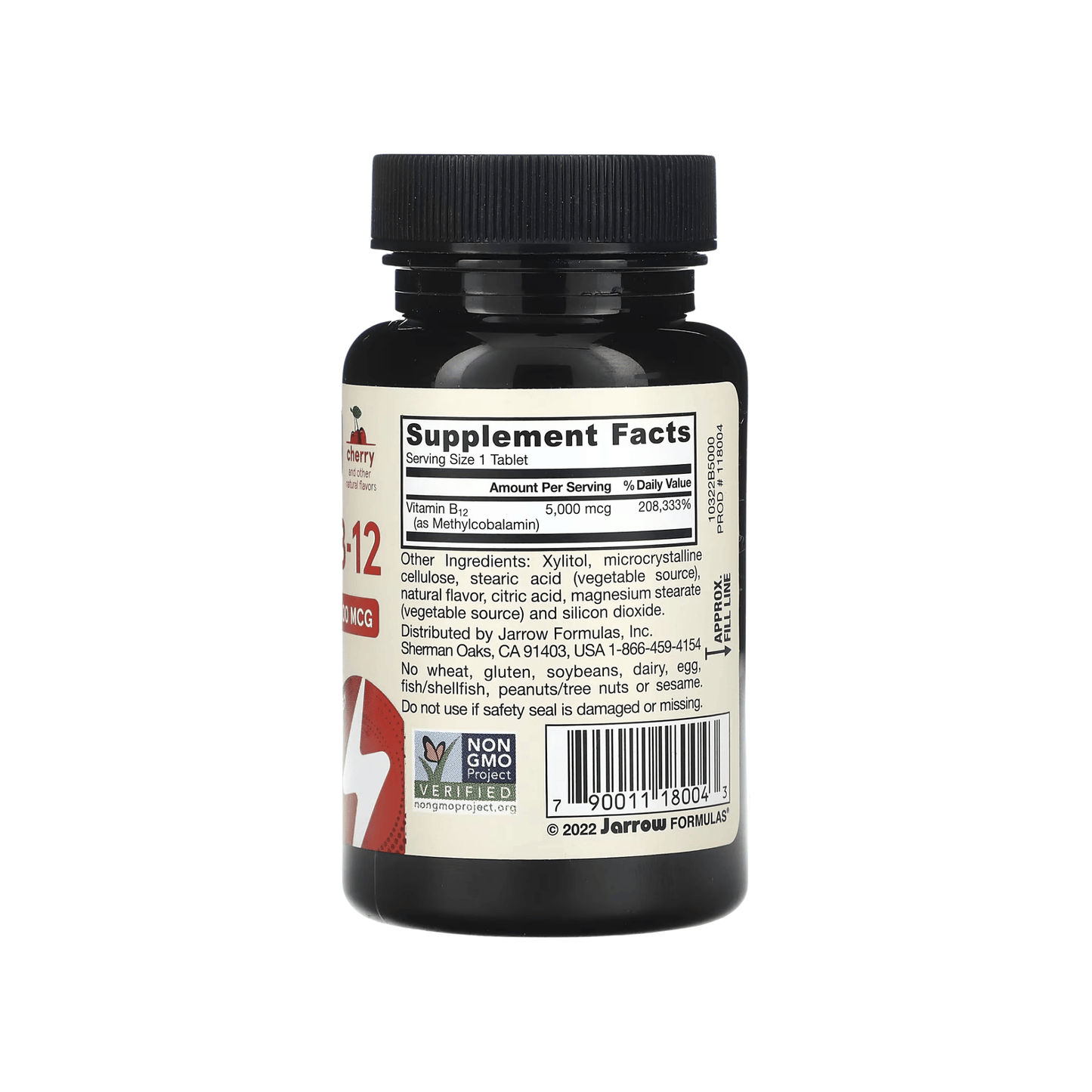 Alternate image of Primary image of Jarrow Formulas Cherry Methyl B-12 5000 mcg (60 count)