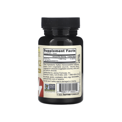 Alternate image of Jarrow Formulas Lemon Methyl B-12 1000 mcg 