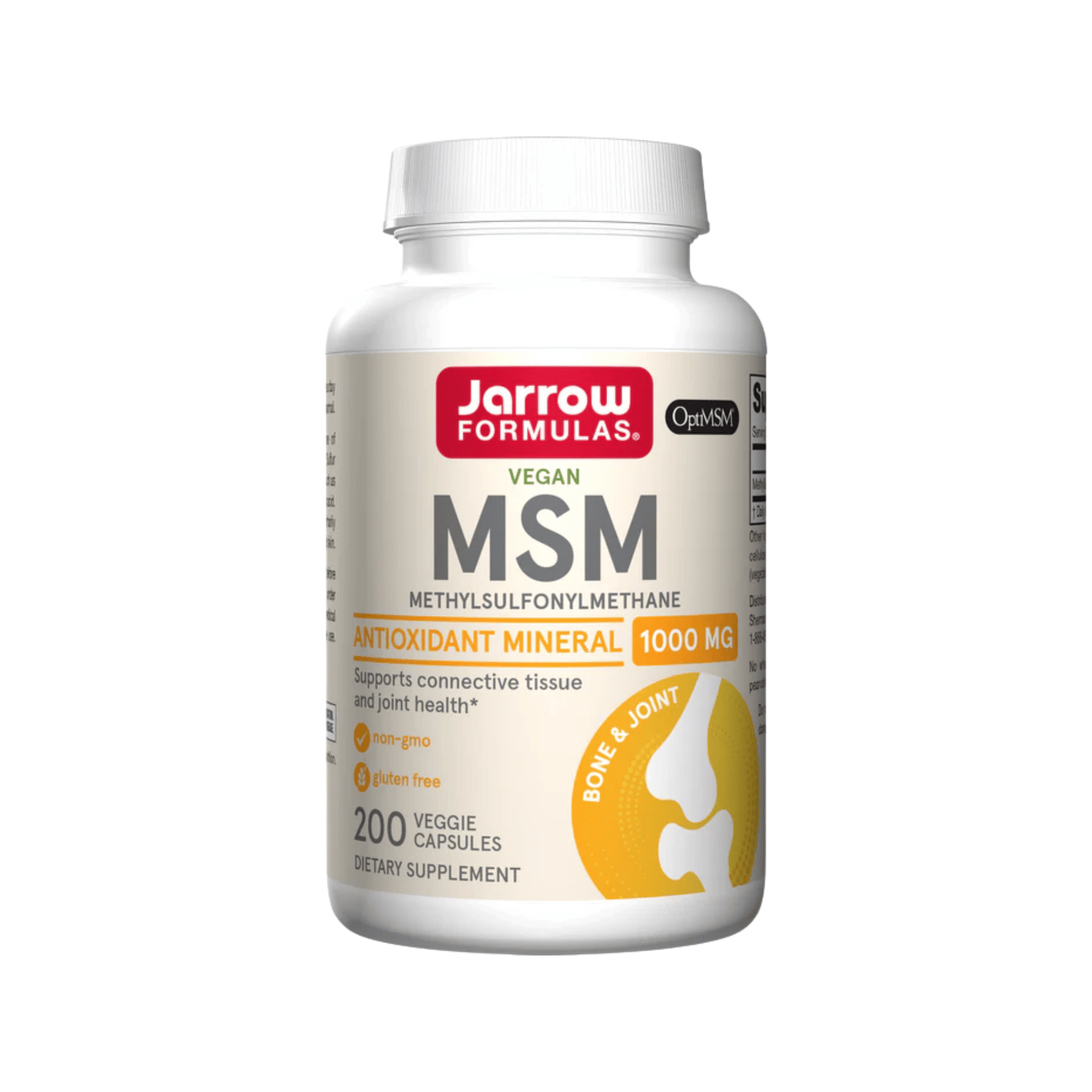 Primary image of Jarrow Formulas MSM Sulfur 1000 mg (200 count)