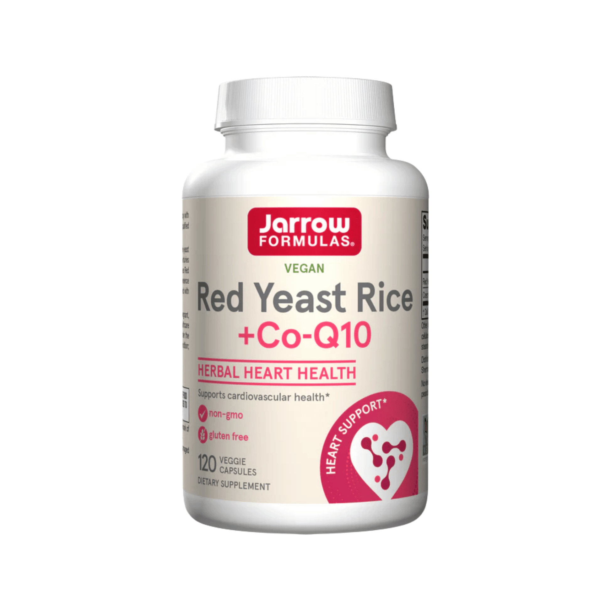 Primary image of Jarrow Formulas Red Yeast Rice + CoQ10 600 mg (120 count)