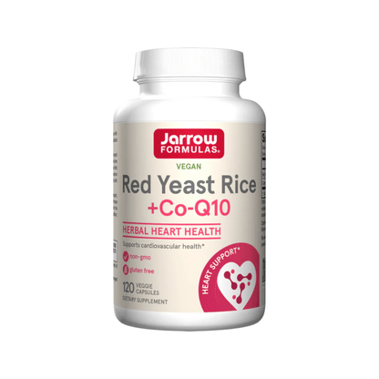 Primary image of Jarrow Formulas Red Yeast Rice + CoQ10 600 mg (120 count)