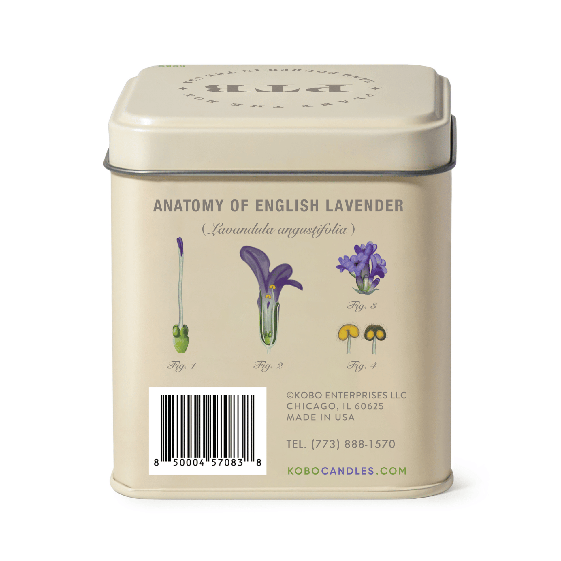 Alternate image of KOBO Plant the Box Heath Lavender Tin Candle