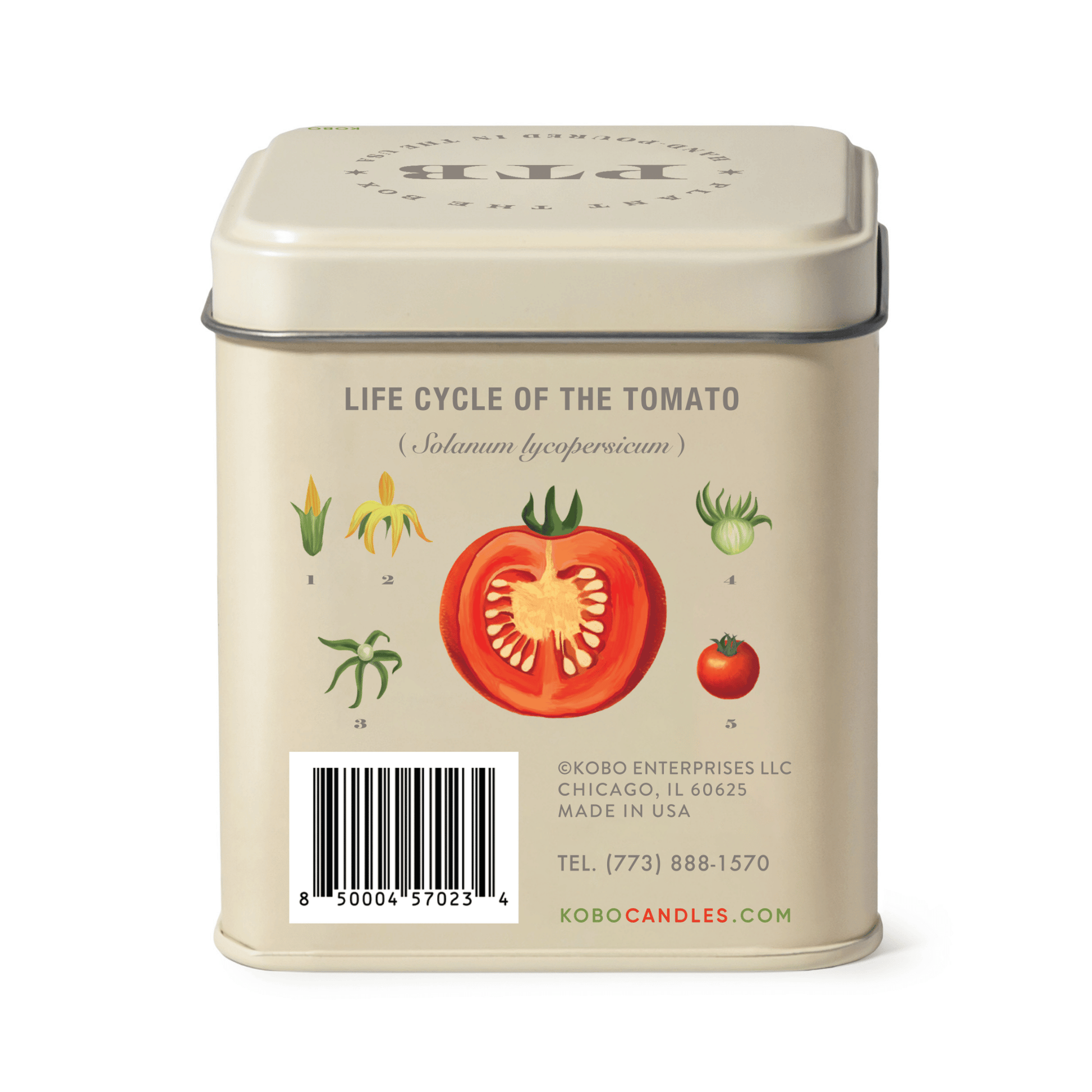 Alternate image of KOBO Plant the Box Wild Tomato Vine Tin Candle