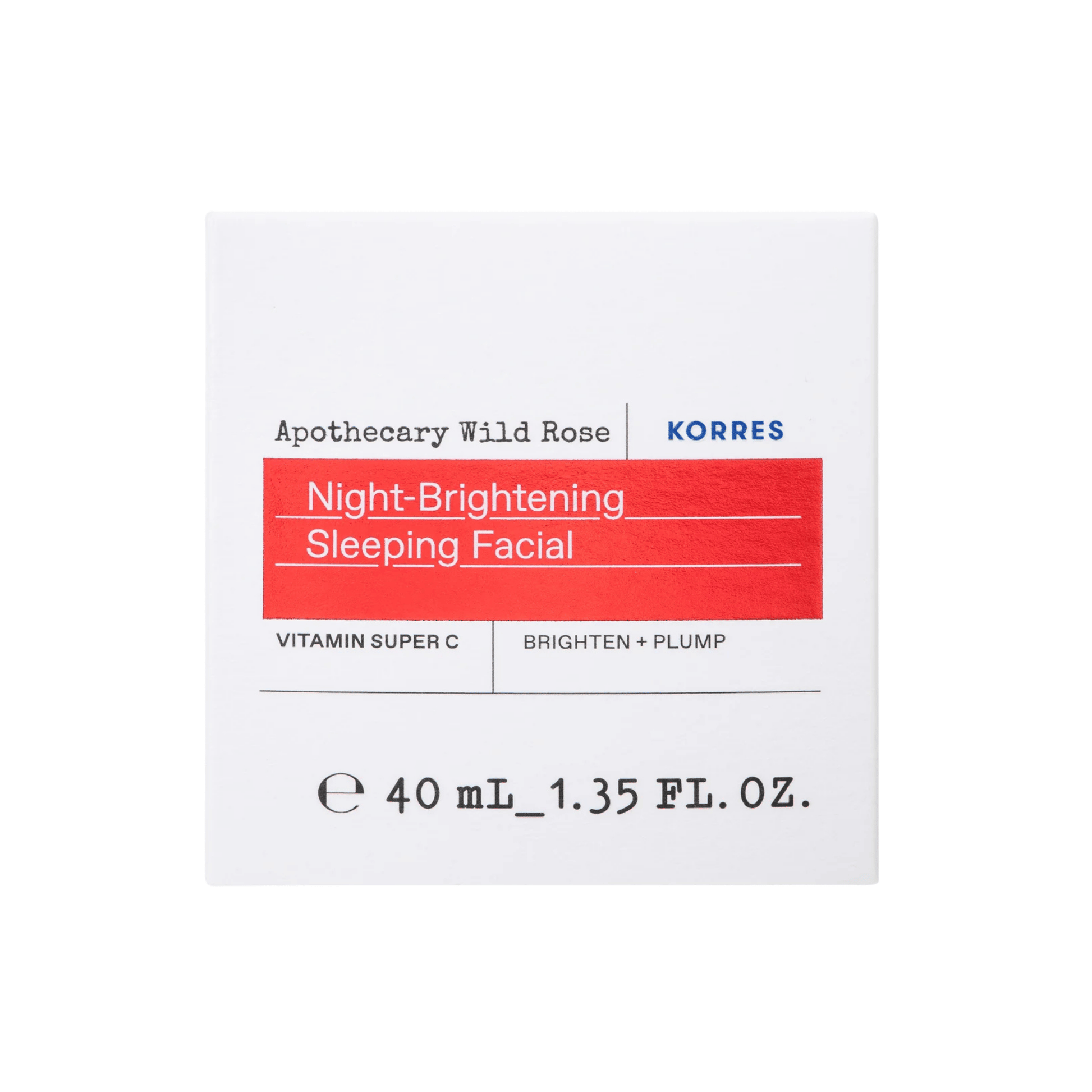 Alternate image of KORRES Apothecary Wild Rose Brightening Sleeping Facial (40 ml)