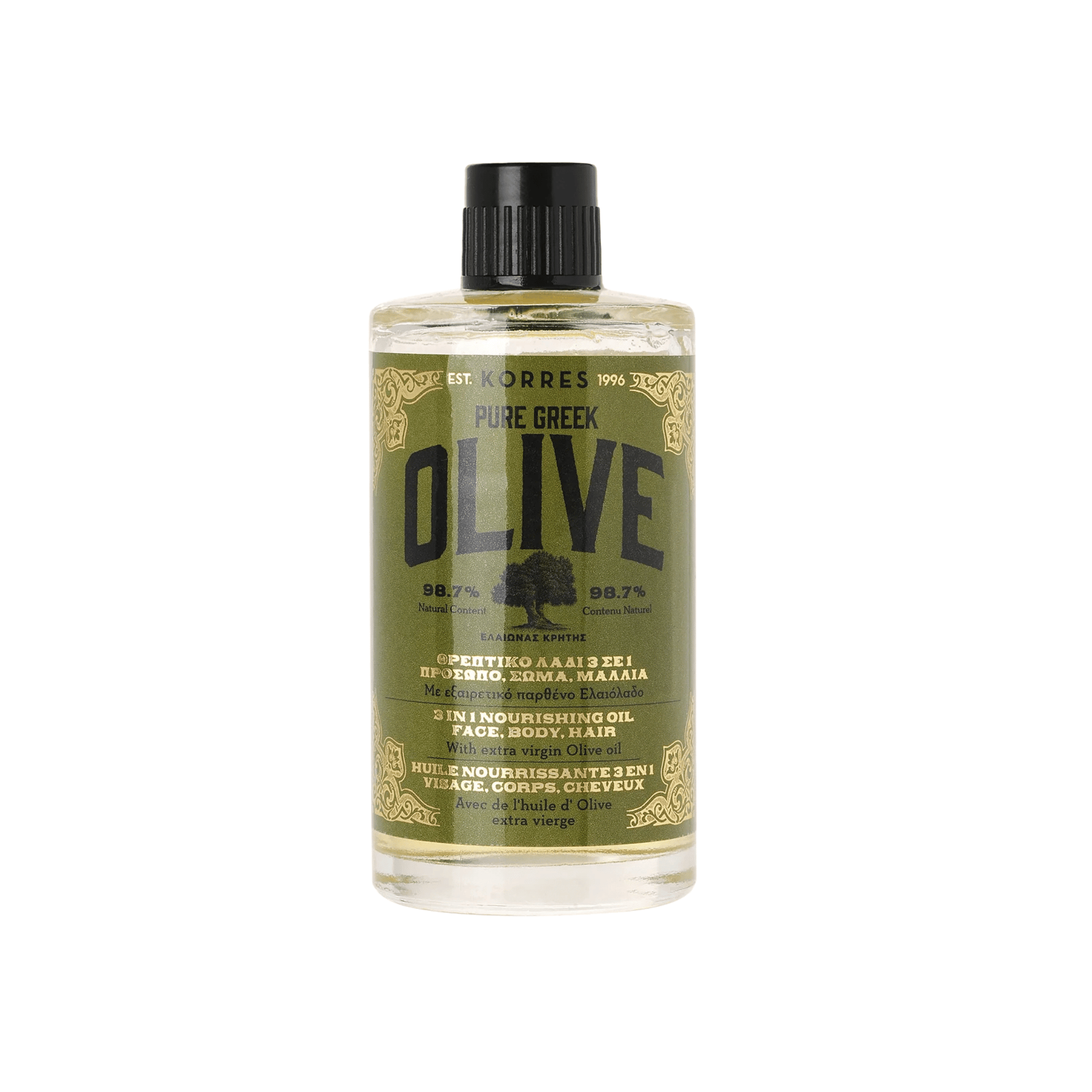 Primary image of KORRES Pure Greek Olive 3-In-1 Nourishing Oil (100 ml)