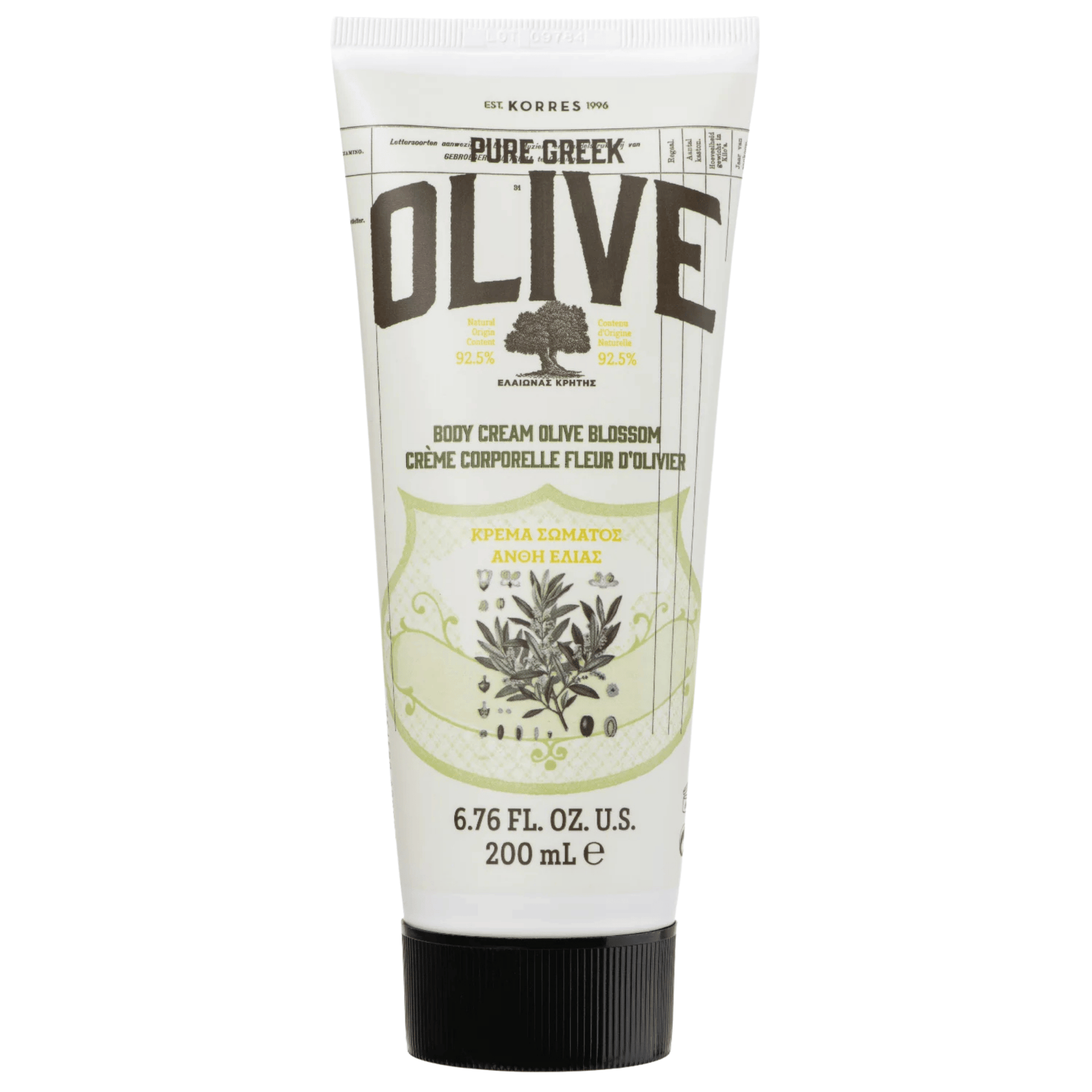 Primary image of KORRES Pure Greek Olive Olive Blossom Body Cream (200 ml)