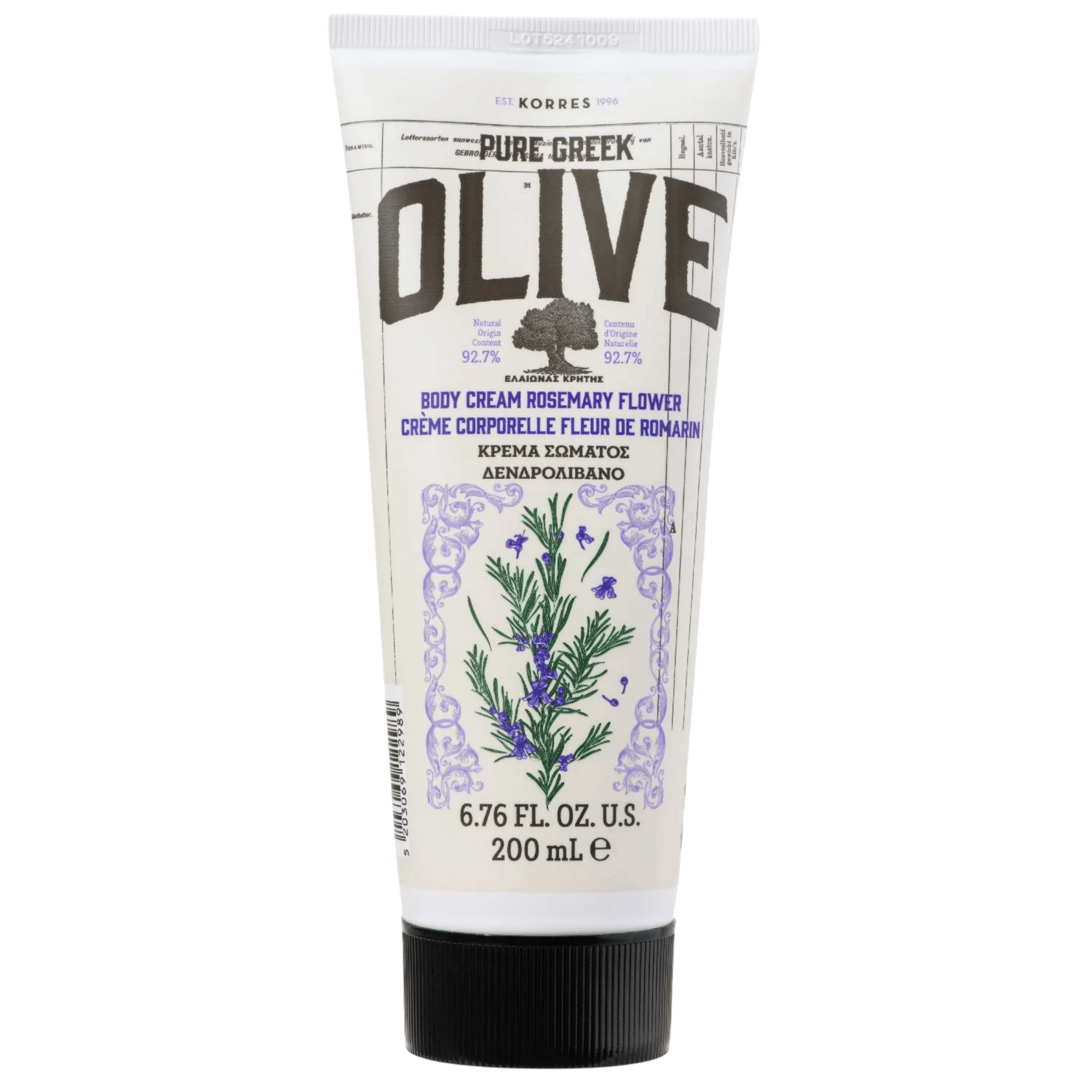 Primary image of KORRES Pure Greek Olive Rosemary Body Cream (200 ml)