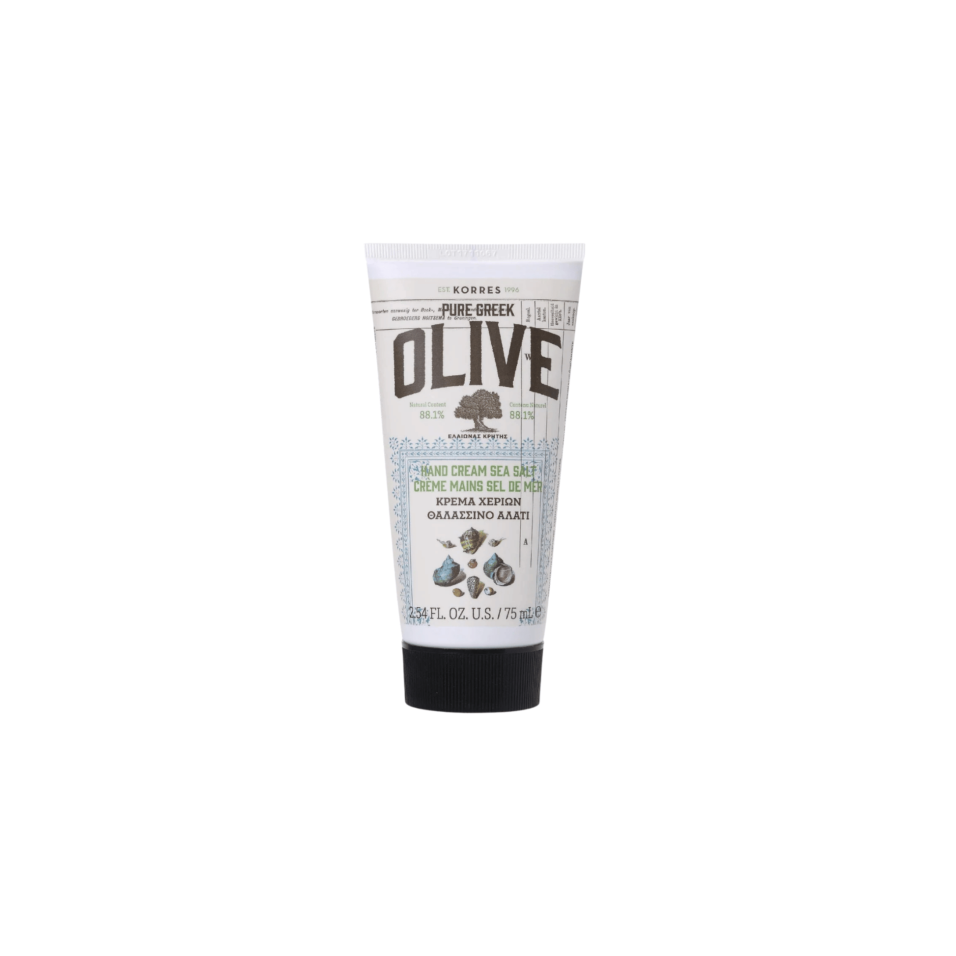 Primary image of KORRES Pure Greek Olive Sea Salt Hand Cream (75 ml)