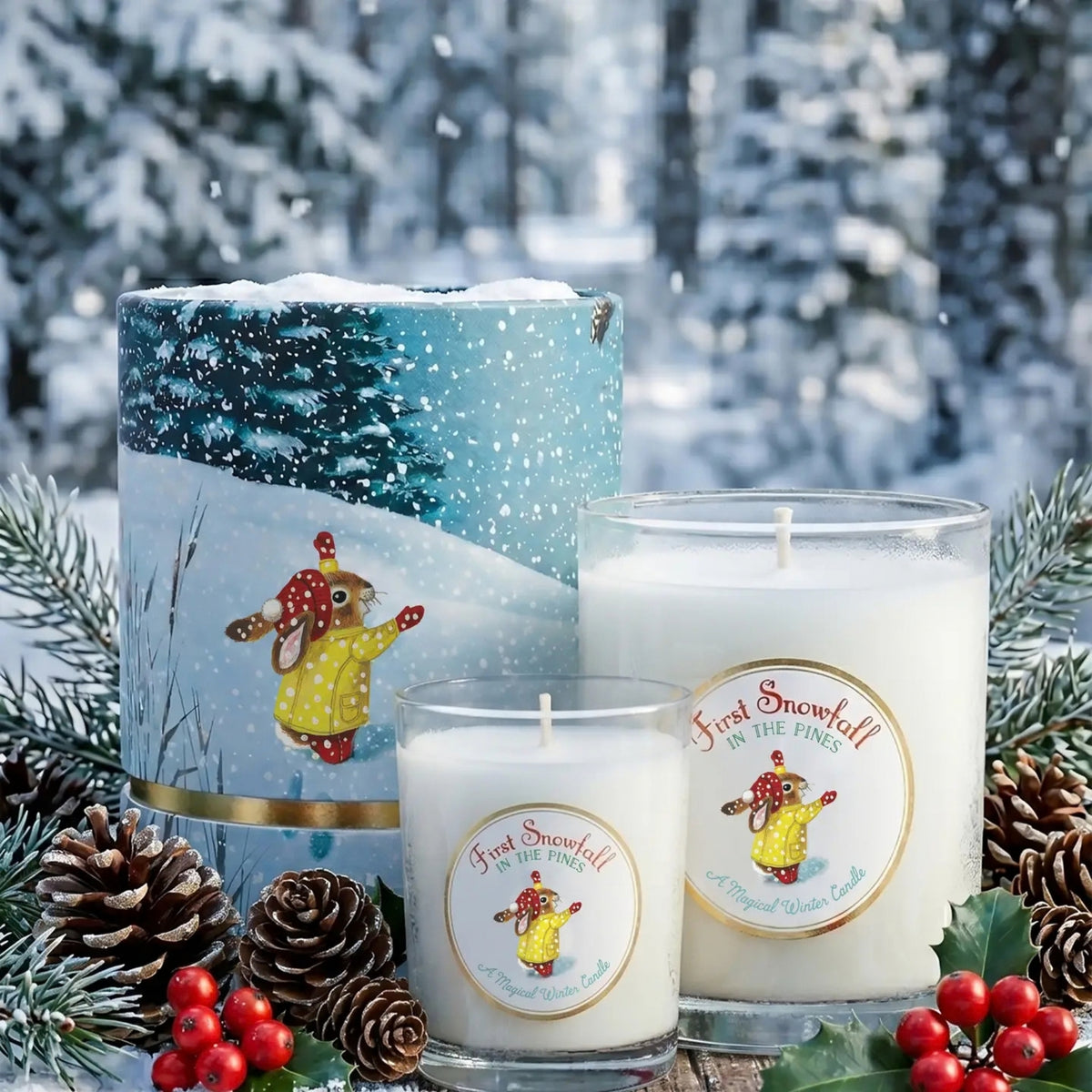 Alternate image of Kala First Snowfall in the Pines Soy Candles