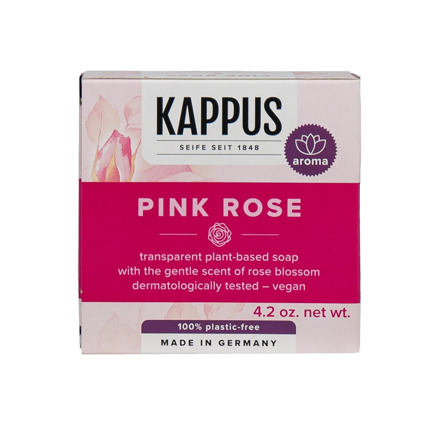 Primary Image of Pink Rose Bar Soap
