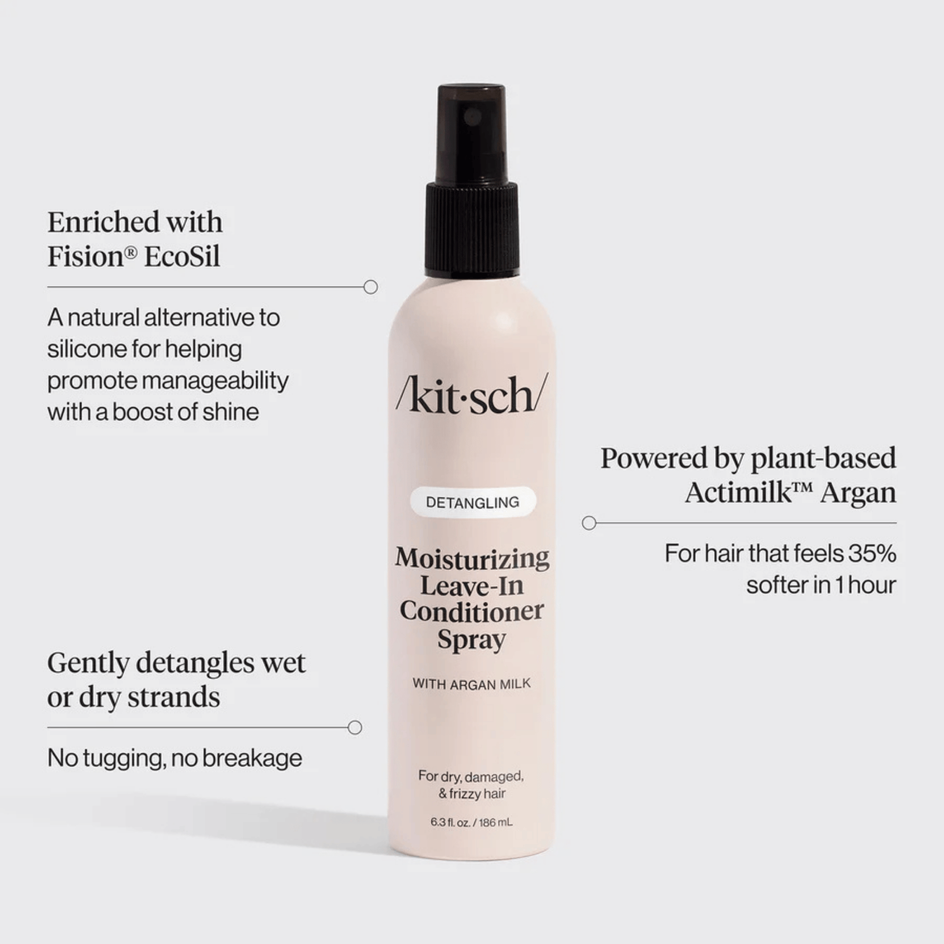 Alternate image of kitsch Moisturizing Argan Milk Leave-in Conditioner