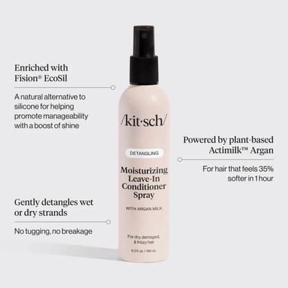 Alternate image of kitsch Moisturizing Argan Milk Leave-in Conditioner
