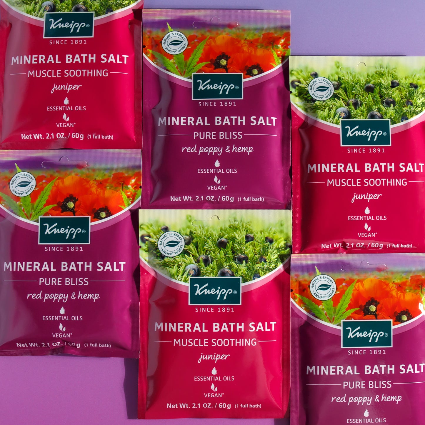 Primary Image of Kneipp - GWP Assorted Bath Salt Sachet (60 g)