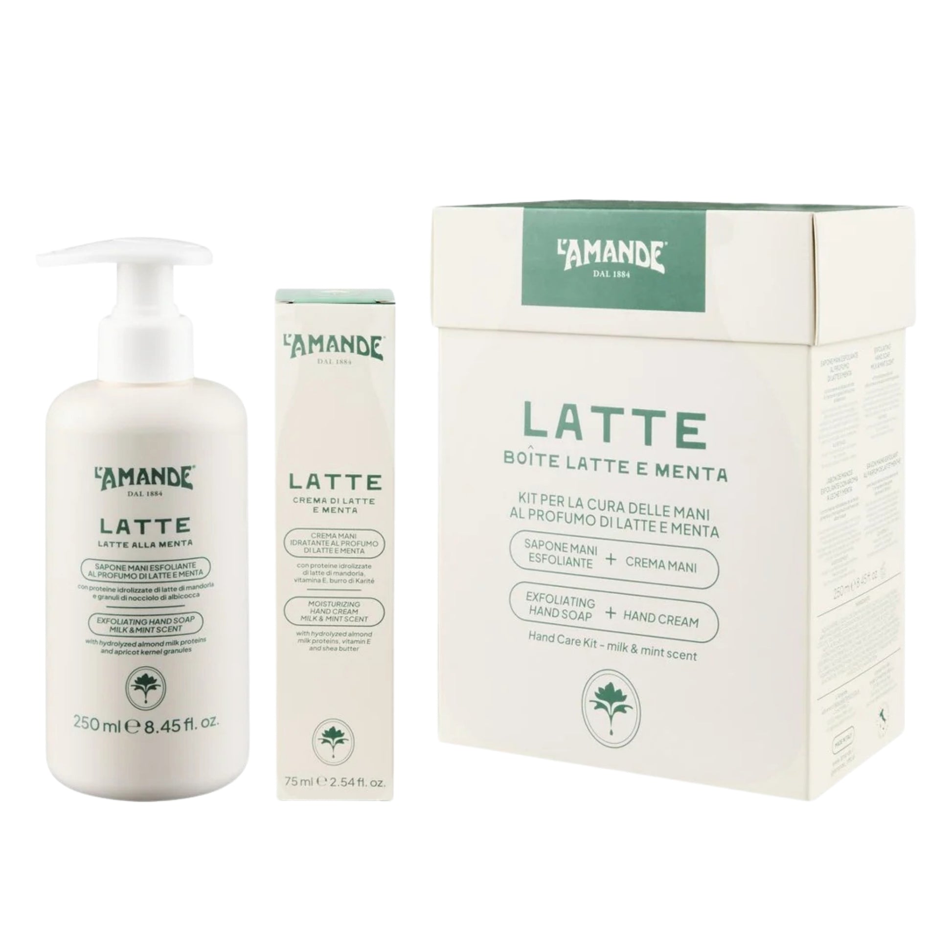 Primary image of L'Amande Milk & Mint Hand Care Kit
